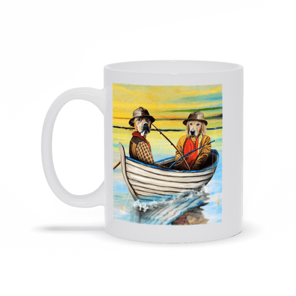 'The Fishermen' Custom 2 Pets Mug