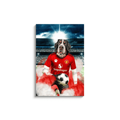 'Manchester Doggos Football' Personalized Pet Portrait