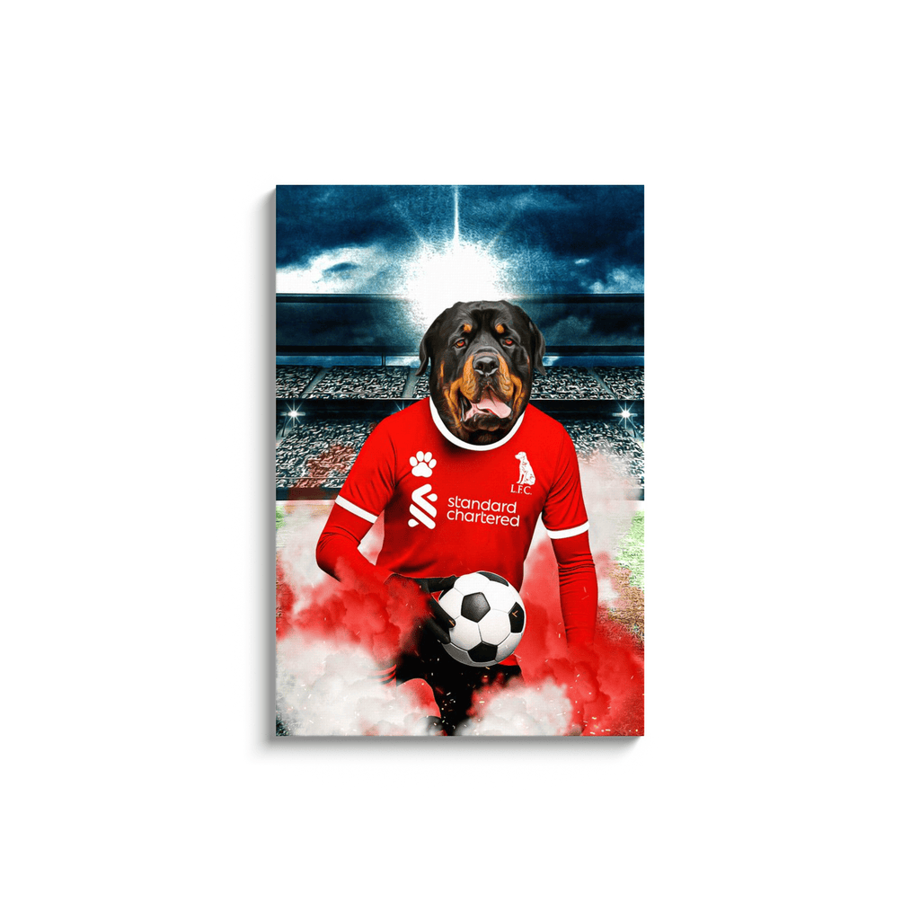 'Liverpool Doggos Football' Personalized Pet Portrait