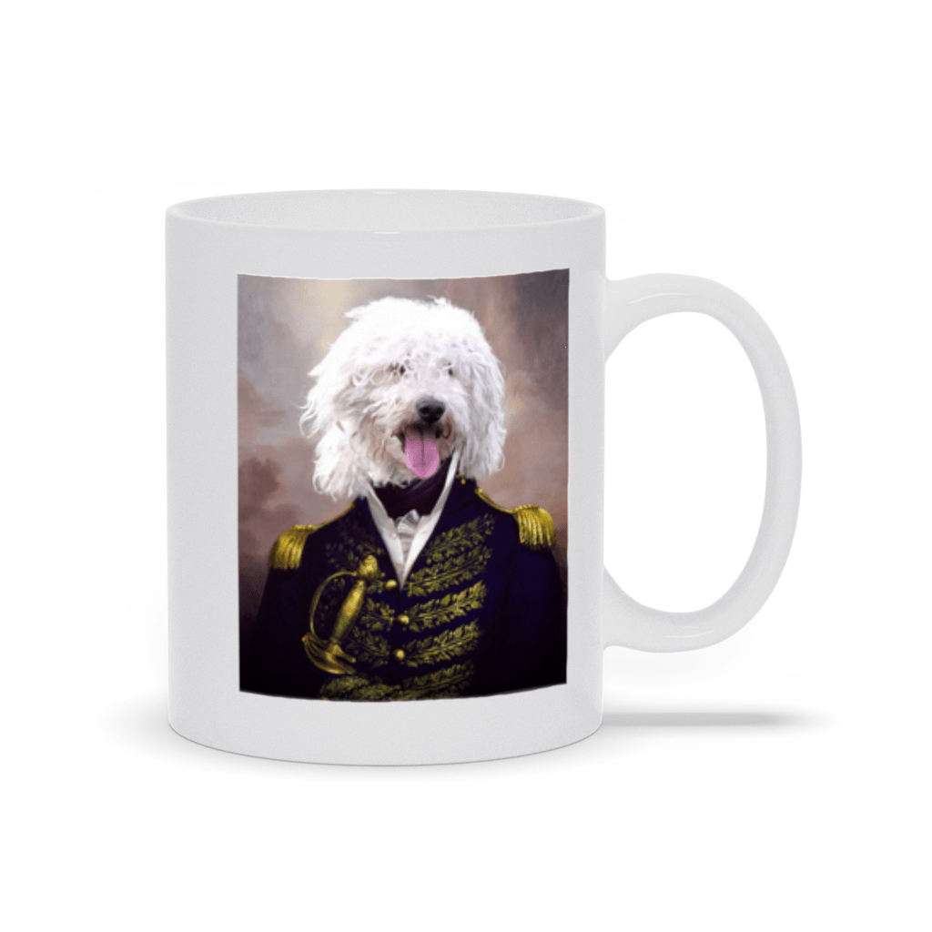 'The Admiral' Custom Pet Mug
