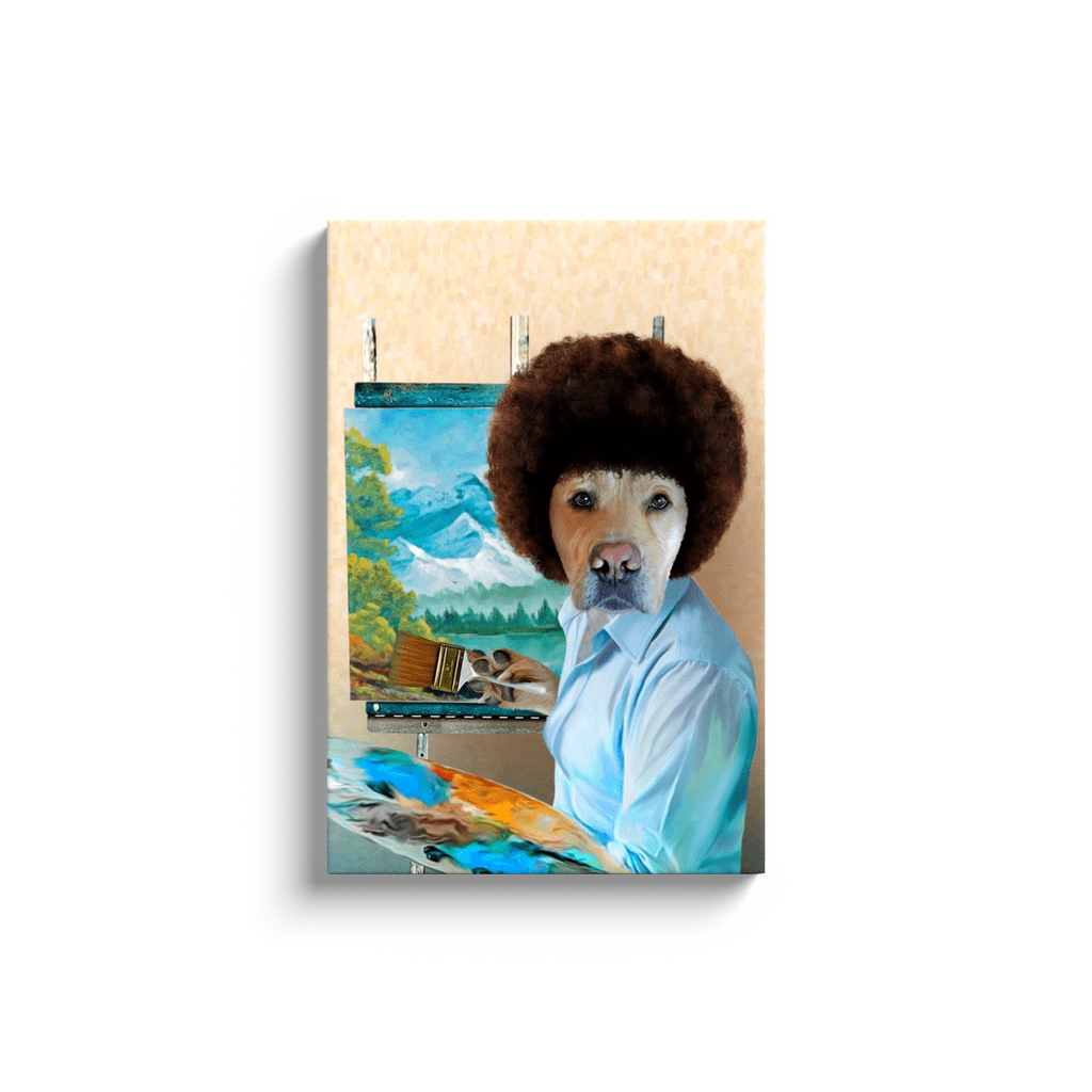 'Dogg Ross' Personalized Pet Canvas