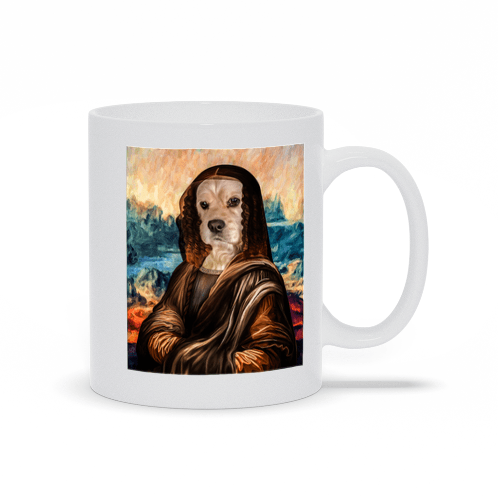 'Dogga Lisa' Custom Pet Mug
