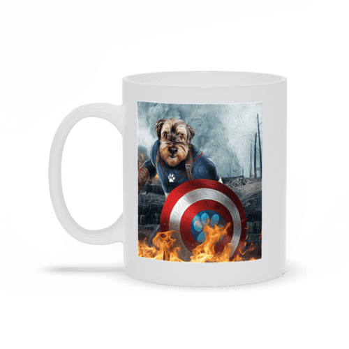 'Captain Doggmerica' Personalized Mug