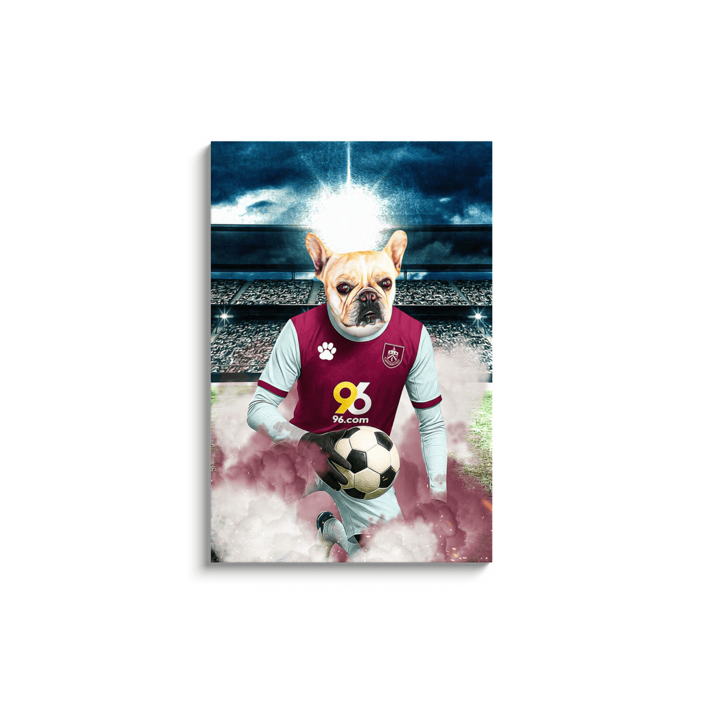 'Burnley Doggos Football' Personalized Pet Portrait