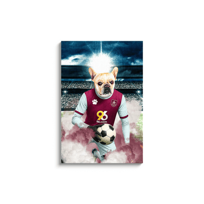 'Burnley Doggos Football' Personalized Pet Portrait