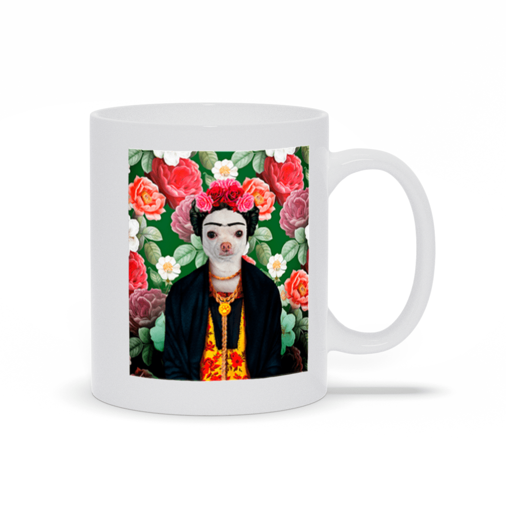 'Frida Doggo' Personalized Mug