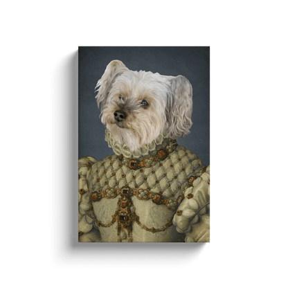 The Princess: Personalized Pet Canvas