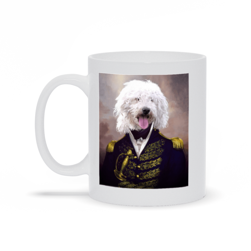 'The Admiral' Custom Pet Mug