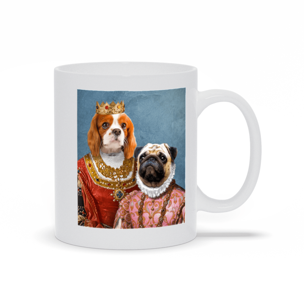 'Queen and Archduchess' Personalized 2 Pet Mug