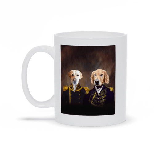 'The Admiral and the Captain' Custom 2 Pet Mug
