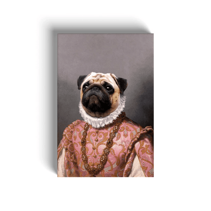 The Archduchess: Personalized Pet Canvas