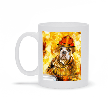 'The Firefighter' Personalized Mug