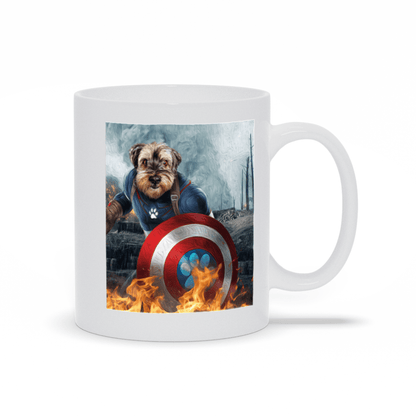 'Captain Doggmerica' Personalized Mug
