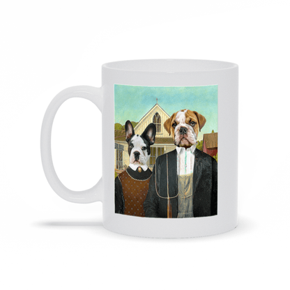 'American Pawthic' Personalized 2 Pet Mug