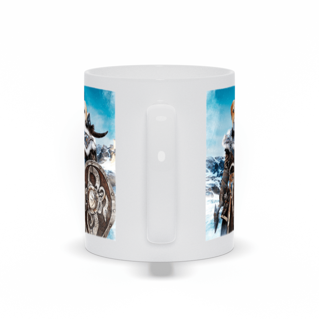 'Viking Warrior' Custom Pet Mug