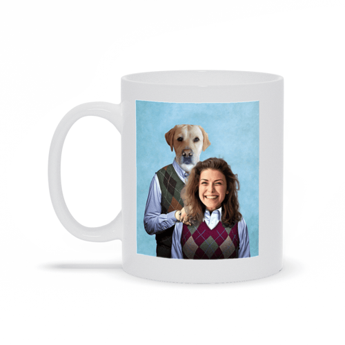 'Step Doggo & Human (Female)' Custom Mug