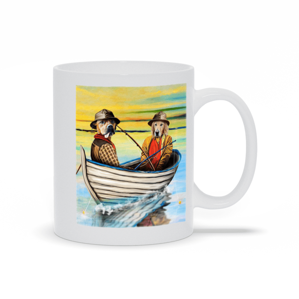 'The Fishermen' Custom 2 Pets Mug