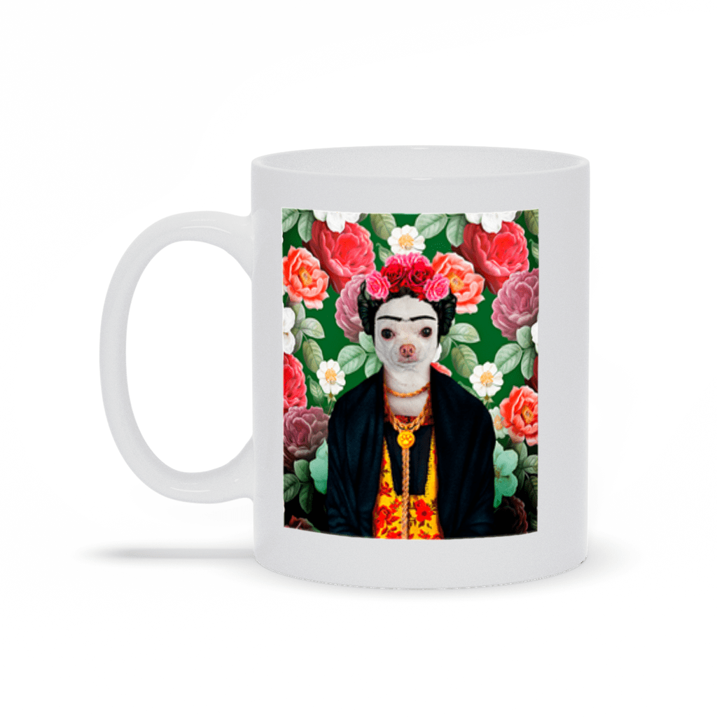 'Frida Doggo' Personalized Mug
