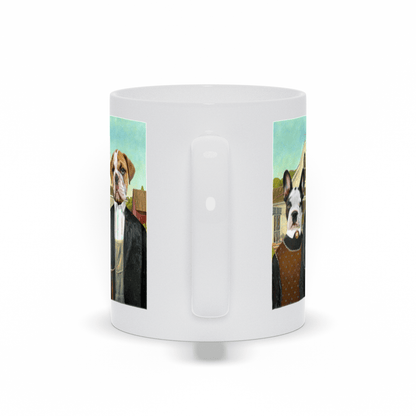 'American Pawthic' Personalized 2 Pet Mug