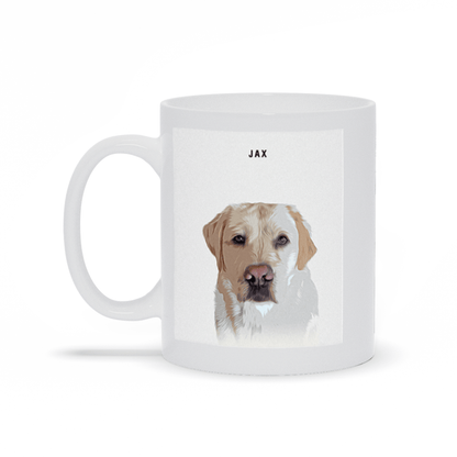 'Personalized Modern' Pet Mug