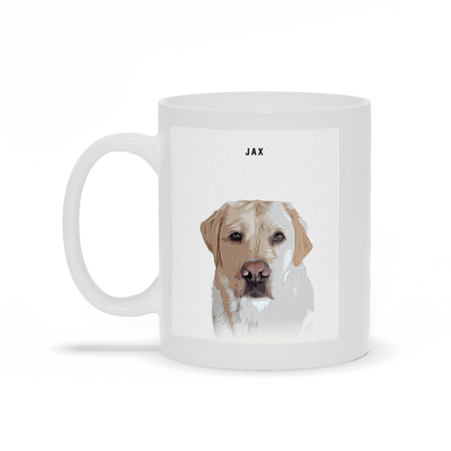 'Personalized Modern' Pet Mug
