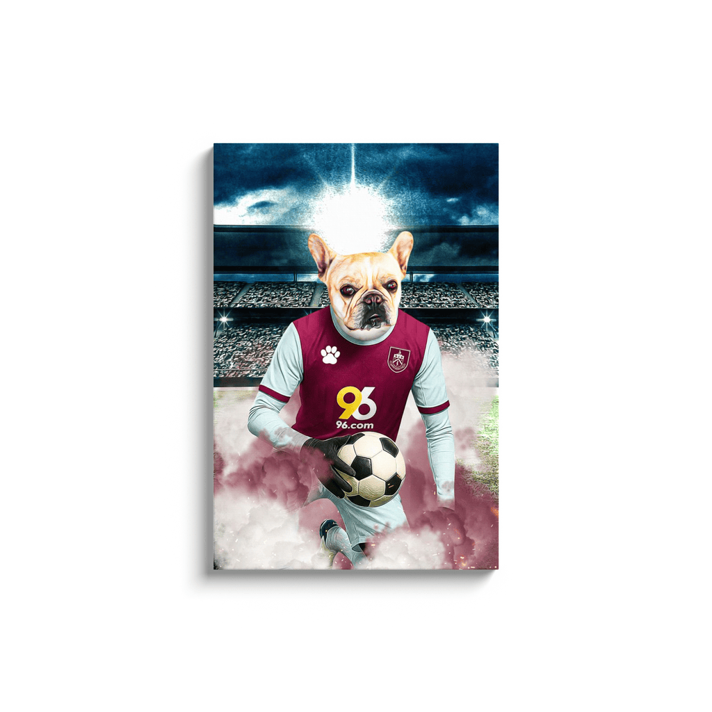 'Burnley Doggos Football' Personalized Pet Portrait