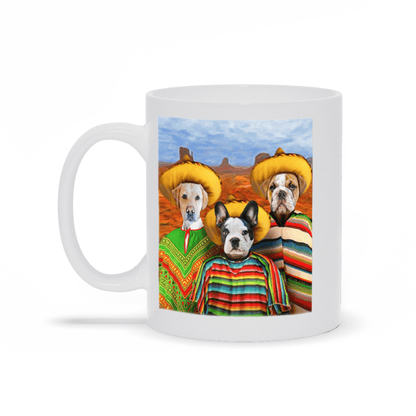 '3 Amigos' Personalized 3 Pet Mug
