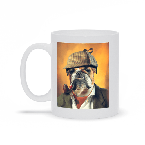 'Sherlock Doggo' Custom Pet Mug